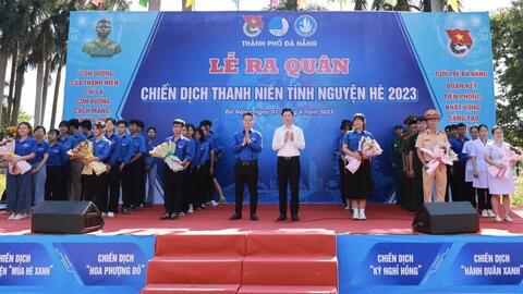 Đà Nẵng: Hơn 104 nghìn lượt đoàn viên, thanh niên tham gia tình nguyện hè 2023