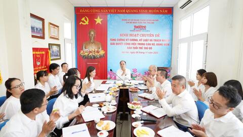 Tăng cường kỷ luật, trách nhiệm trong giải quyết công việc