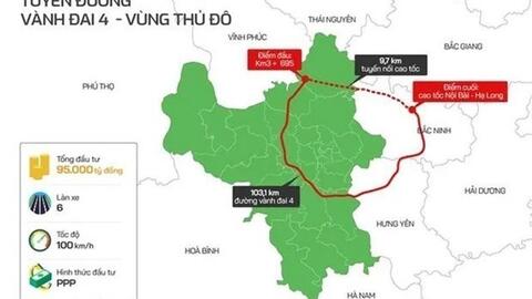 Hà Nội quyết giải phóng mặt bằng Dự án đường Vành đai 4 xong trước 10/12