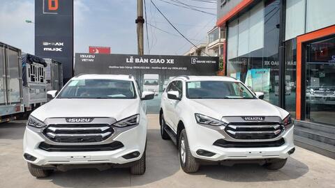 Isuzu mu-X xả hàng giảm giá tới 170 triệu tại đại lý: Chủ yếu còn bản base, số lượng ít