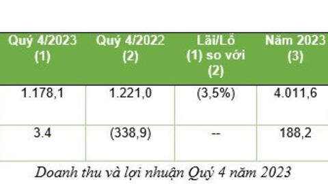 Bamboo Capital (BCG) đạt doanh thu hơn 4.000 tỷ đồng, nợ phải trả giảm 5.500 tỷ đồng trong năm 2023