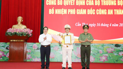 Chủ tịch Cần Thơ bổ nhiệm 3 phó giám đốc sở