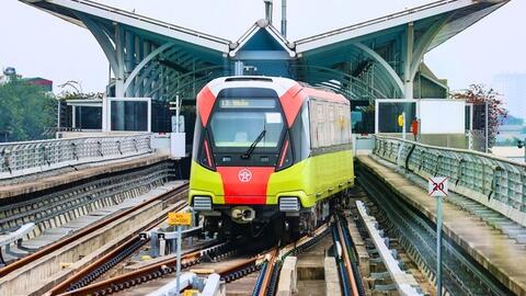 Đường sắt Nhổn - ga Hà Nội vận hành thử trong 7 tuần để chạy chính thức