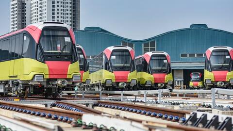 10 đoàn tàu tuyến metro Nhổn - ga Hà Nội đã được cấp đăng kiểm