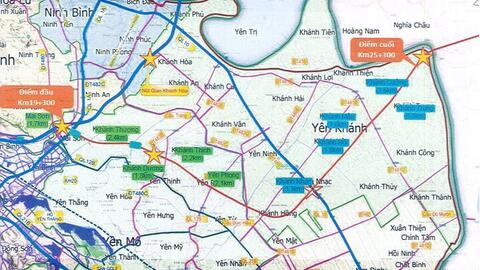 Đầu tư gần 7.000 tỷ đồng cho khoảng 25 km cao tốc 4 làn xe tại Ninh Bình