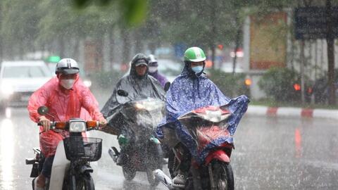 Miền bắc sắp đón mưa lớn