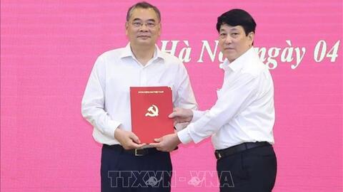 Ban Bí thư Trung ương Đảng điều động, chỉ định, bổ nhiệm cán bộ