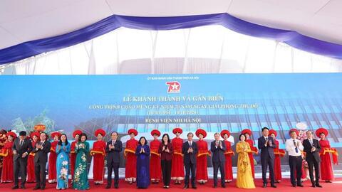 Bệnh viện Nhi đầu tiên của Hà Nội chính thức đi vào hoạt động