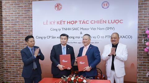 Haxaco và SAIC Motor ký hợp tác chiến lược, muốn đẩy mạnh doanh số xe MG 