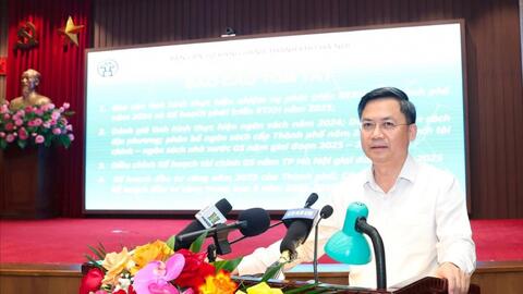 GRDP của Hà Nội dự kiến năm 2024 đạt trên 6,5%