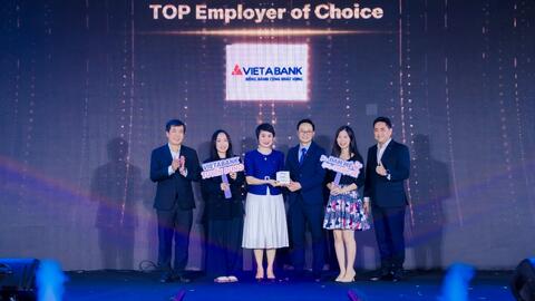 VietABank Lọt Top 5 Nhà Tuyển Dụng Yêu Thích 2024