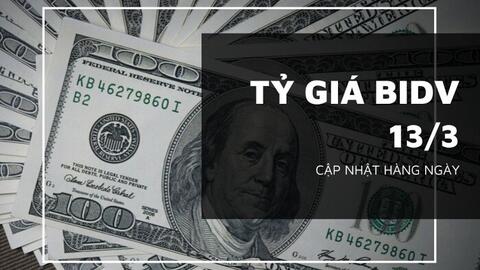 Tỷ giá hôm nay 13/3: USD ngân hàng giảm