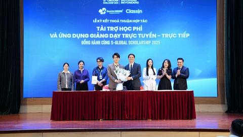 SunUni Academy chủ trì và đồng hành cùng học bổng S-Global 2025