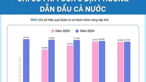 Quảng Ninh dẫn đầu toàn quốc về điểm số PAPI 2024
