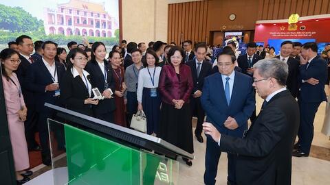 Giải pháp tài chính số OCB nổi bật tại sự kiện chuyển đổi số ngành ngân hàng 2025