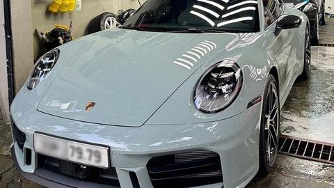 Porsche 911 992.2 với biển số trị giá 510 triệu đồng