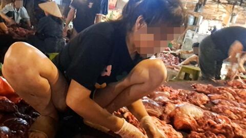 Lò mổ tuồn thịt nghi nhiễm bệnh ra thị trường