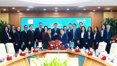 BIDV và KN Holdings tăng cường hợp tác toàn diện hướng tới phát triển bền vững