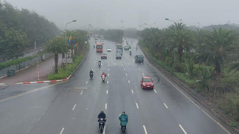 Không khí lạnh tiếp tục tăng cường, miền Bắc trời mưa trở lại