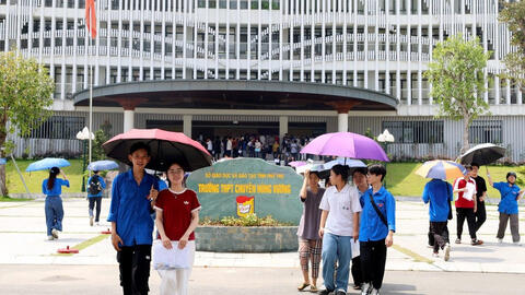 Phú Thọ công bố đề thi tham khảo môn chuyên vào lớp 10