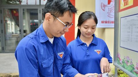 Cử tri trẻ TP. Đà Nẵng hướng tới 'ngày hội non sông'