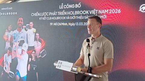 Pickleball Việt Nam có thêm cú hích