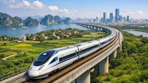 Sắp khởi công đường sắt cao tốc Hà Nội - Quảng Ninh