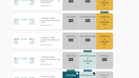 Vé máy bay, tàu hỏa dịp lễ 30/4 - 1/5: Nhiều chặng 'cháy vé'