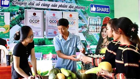 Gia Lai: Lãnh đạo xã lên sóng bán nông sản, gây quỹ cho 1.000 học sinh