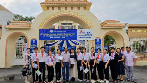 589 HS An Giang đạt giải Kỳ thi Học sinh giỏi giải toán trên máy tính cầm tay