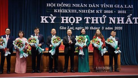 Gia Lai bầu loạt chức danh chủ chốt HĐND, UBND tỉnh nhiệm kỳ mới
