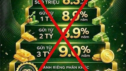 Thực hư việc ngân hàng Big4 trả lãi suất huy động tới 9%/năm