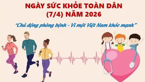Sức khỏe toàn dân bắt đầu từ mỗi cá nhân, gia đình