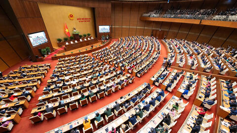 Ngày 7/4, Quốc hội tiến hành quy trình bầu Chủ tịch nước, Thủ tướng Chính phủ