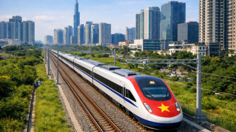 Thiết kế tuyến đường sắt tốc độ cao Bắc - Nam thẳng nhất có thể