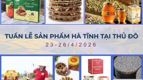 Sức sống hàng Việt số 5: Tuần lễ sản phẩm Hà Tĩnh tại Thủ đô