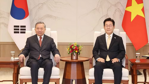 Tổng thống Hàn Quốc Lee Jae Myung thăm cấp Nhà nước tới Việt Nam