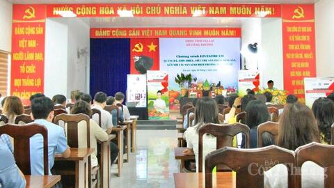Gia Lai: Livestream quảng bá nông sản, kết nối sàn thương mại điện tử