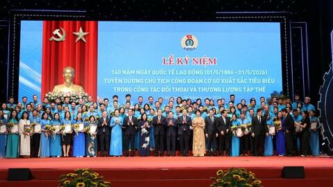 Chủ tịch Quốc hội: Tiếp tục xây dựng giai cấp công nhân Việt Nam hiện đại, lớn mạnh