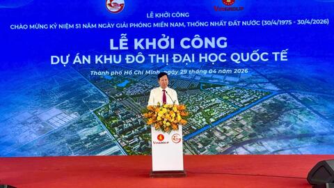 Vingroup khởi công dự án Đô thị Đại học quốc tế trị giá 2,3 tỷ USD