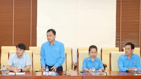 Bí thư Tỉnh ủy Khánh Hòa gặp mặt đoàn đại biểu dự Đại hội Công đoàn Việt Nam