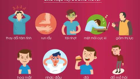 Dấu hiệu của hạ đường huyết