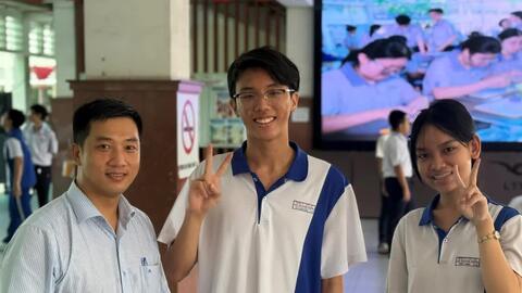 Một trường phổ thông ở TPHCM có 35% học sinh lớp 11 đạt 7.0 IELTS trở lên