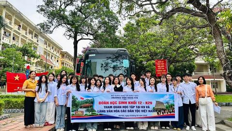 Trường Hữu nghị T78 ươm mầm tri thức và chăm lo toàn diện cho thế hệ trẻ
