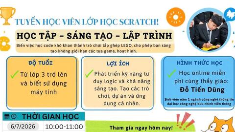 Học sinh Hà Nội vào vai kỹ sư robot trong trại hè miễn phí
