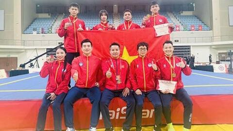 Đội tuyển wushu Việt Nam giành 2 huy chương đầu tiên tại Cúp thế giới 2026