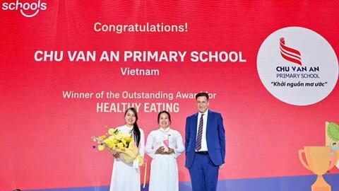 Dự án của Trường Tiểu Học Chu Văn An đoạt giải Nhất AIA Healthiest Schools
