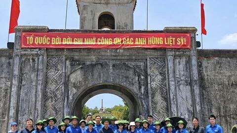 Tuổi trẻ Bộ Công Thương viết tiếp hành trình tri ân trên 'miền đất lửa'