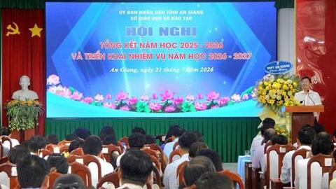 Ngành GD&ĐT An Giang tập trung thực hiện hiệu quả 5 định hướng trọng tâm năm học 2026 - 2027