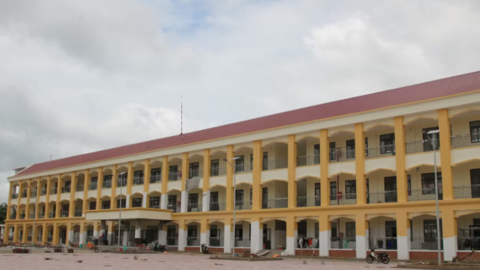 Học sinh vùng biên Đắk Lắk háo hức chờ ngày khánh thành trường liên cấp